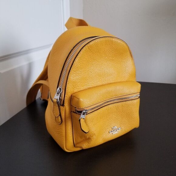 Coach Leather Mini Backpack - Picture 3 of 7